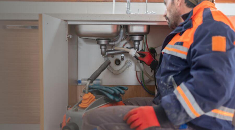Residential Slab Leak Plumbing in Yorktown, IA